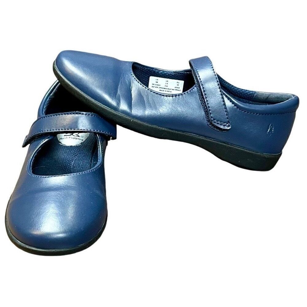 Hush Puppies Lexi Blue Mary Jane Slip-on Shoes 3 M